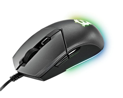 MSI CLUTCH GM11 WHITE Gaming Mouse '2-Zone RGB, upto 5000 DPI, 6 Programmable button, Symmetrical design, OMRON Switches, Center' MSI CLUTCH GM11 WHITE Gaming Mouse '2-Zone RGB, upto 5000 DPI, 6 Programmable button, Symmetrical design, OMRON Switches, Center'